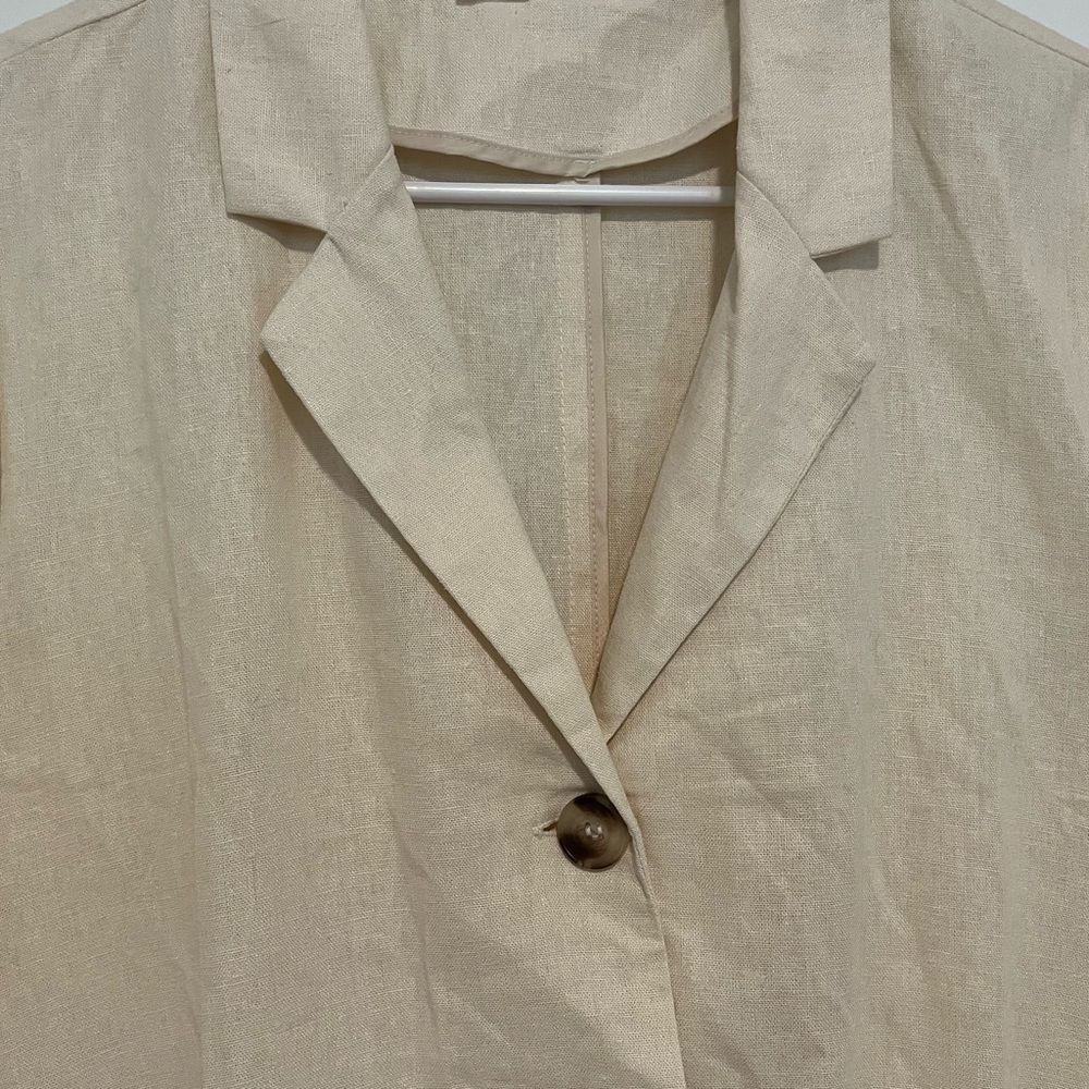 Linen blazer - Picture 4 of 4
